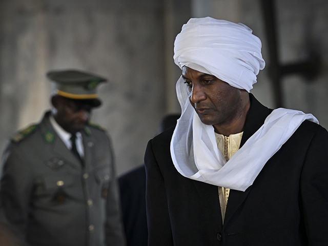 Prime Minister of Niger Ali Mahamane Lamine Zeine pays his respect at the mausoleum of Gazi Mustafa Kemal Ataturk during an official visit in Ankara, Turkiye on February 1, 2024. (Photo by Ismail Kaplan/Anadolu via Getty Images)