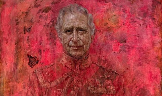 official portrait of king charles III