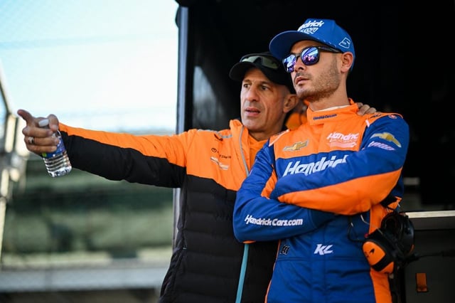 Arrow McLaren sporting director Tony Kanaan has been the point person for Kyle Larson's 'Double' attempt, and if need be, been planning to be Larson's sub on race day if weather makes it necessary. IndyCar rules, though, are making that complicated.
