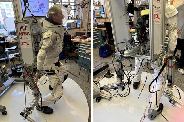 Astronaut with "SuperLimbs"