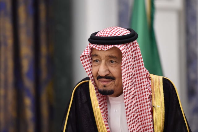 King Salman is receiving antibiotics, SPA reported.