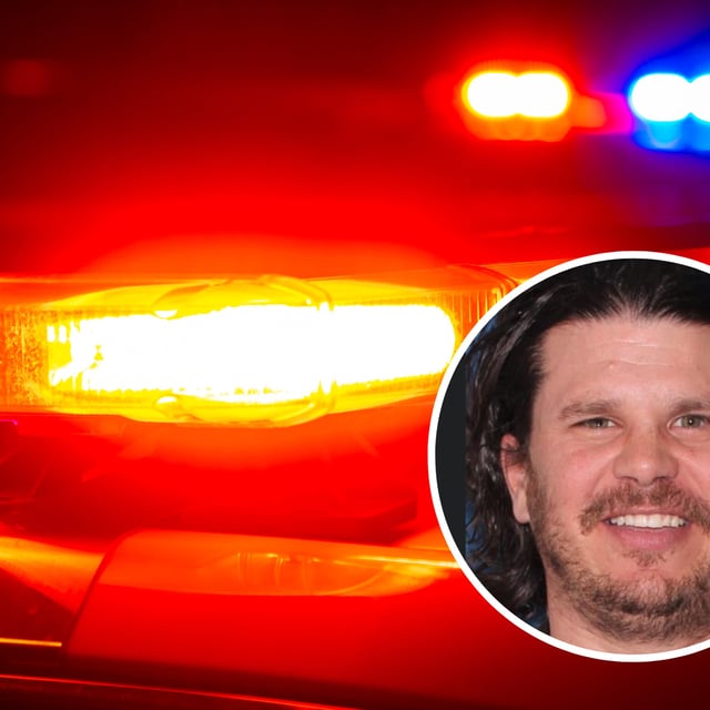 Todd Christopher Marchetti, inset, is suspected of shooting his infant son multiple times after taking the baby and his mother hostage. Police said he was found dead of an apparent self-inflicted gunshot wound inside the suburban Arizona home, which caught fire during the standoff.