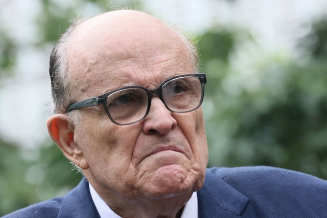 Former New York Mayor Rudy Giuliani.