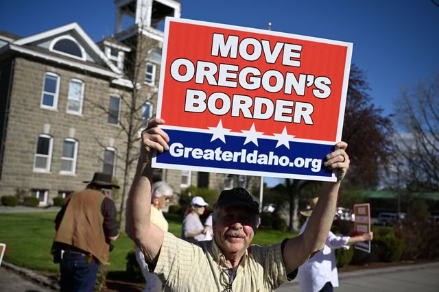 Greater Idaho supporters
