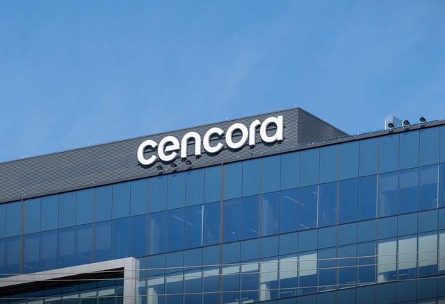 Cencora headquarters in Conshohocken, Pennsylvania, USA, on November 6, 2023. Cencora, Inc., formerly known as AmerisourceBergen, is an American drug wholesale company.