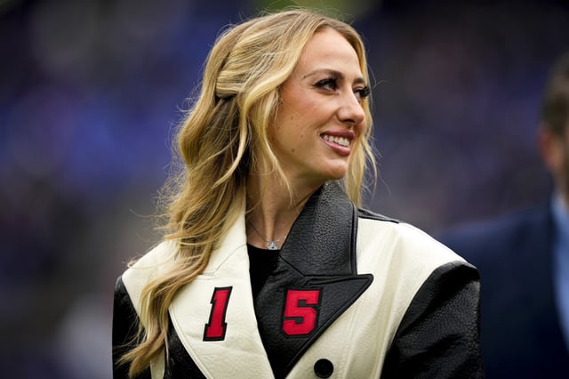 Brittany Mahomes on Jan. 28, 2024, in Baltimore.