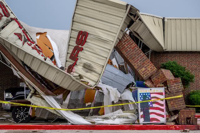 Texas Tornado Damage