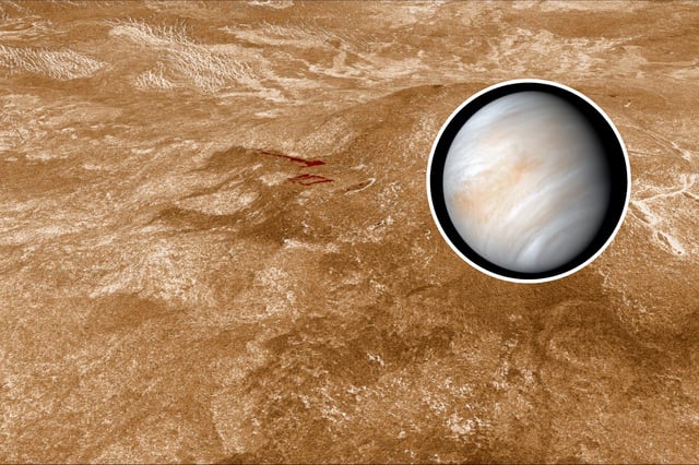 venus volcanoes