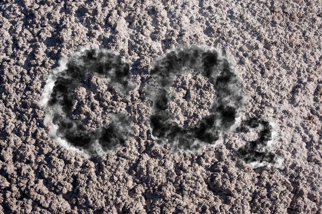 Carbon Dioxide CO2 Concrete