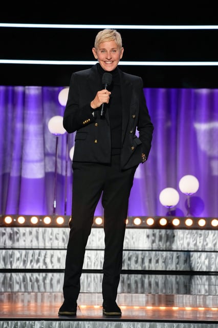 Ellen DeGeneres at the Carol Burnett event.