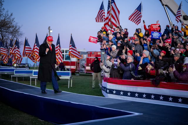 Republican presidential candidate, former President Donald Trump.