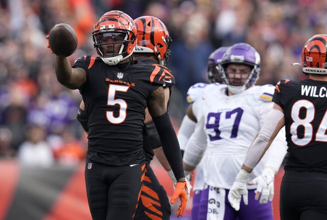Cincinatti Bengals wide receiver Tee Higgins