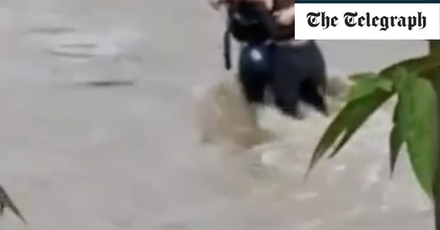 The two women and man, all aged in their 20s were caught in floods in the northern Friuli region