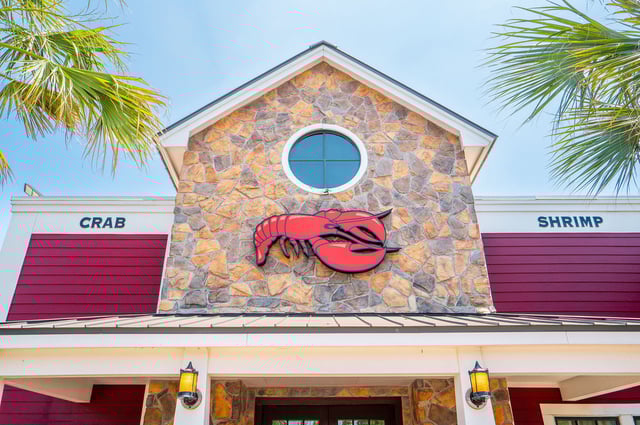 The exterior of a Red Lobster restaurant on May 20, 2024 in Austin, Texas. Red Lobster has filed for Chapter 11 bankruptcy protection after a failed lease-back agreement and "endless shrimp" promotion backfired against company revenue.
