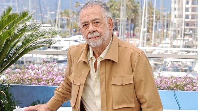 CANNES, FRANCE - MAY 17: Director Francis Ford Coppola attends the "Megalopolis" Photocall at the 77th annual Cannes Film Festival at Palais des Festivals on May 17, 2024 in Cannes, France. (Photo by Neilson Barnard/Getty Images)