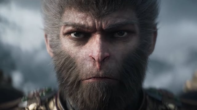 Wu Kong closeup from Black Myth