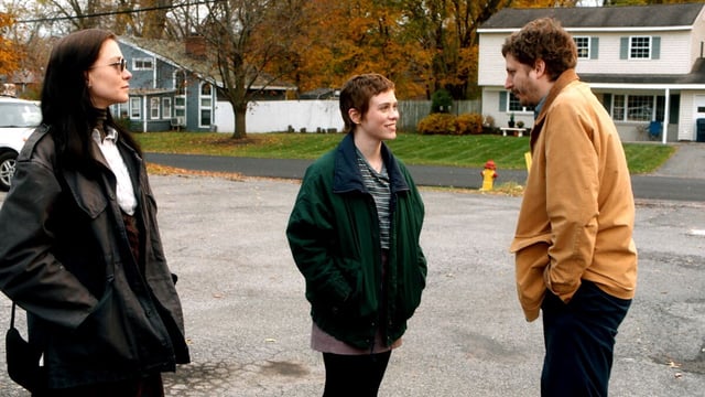 Hannah Gross, Sophia Lillis and Michael Cera in Dustin Guy Defa's 'The Adults'