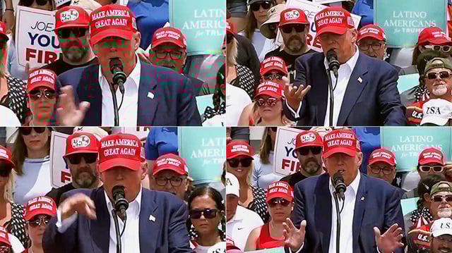 Trump Goes On Stunning Rant About Being Torn Between Electrocution And Getting Mangled By Sharks