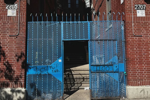 Police found three young children unresponsive at the daycare in this building on Morris Avenue,
