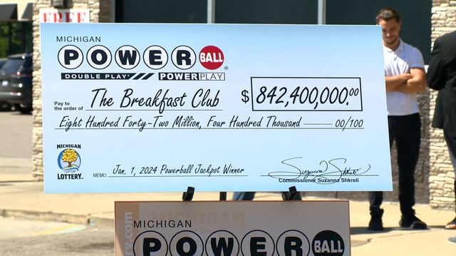 The Breakfast Club lottery club named winners of the $842 million Powerball New Year's Day jackpot.