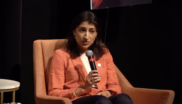 FTC Chair, Lina Khan