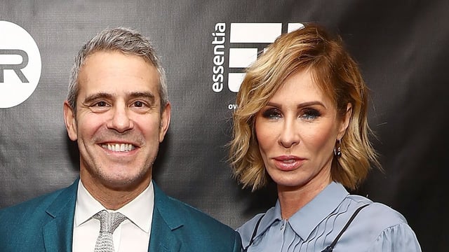 Andy Cohen and Carole Radziwill 