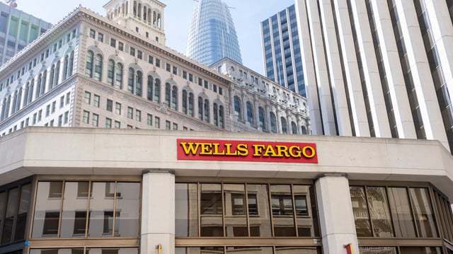 Wells Fargo in San Francisco, Calif.