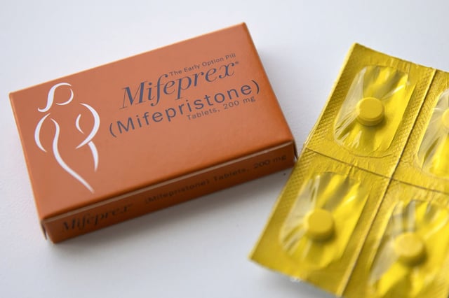 Mifepristone and Misoprostol pills.