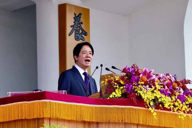 Taiwan President Lai Ching-te