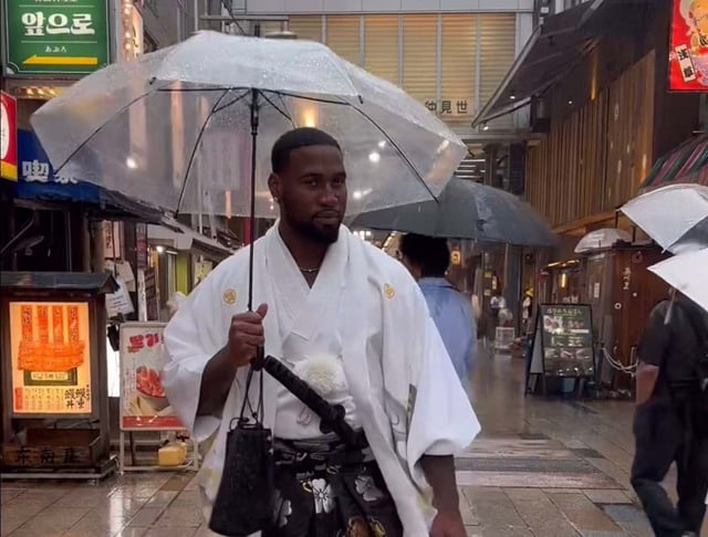 The Jets Have Found Haason Reddick.....In Japan Cosplaying