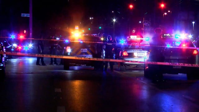 One person was killed and seven others were injured in a shooting outside a Louisville, Kentucky, lounge early Saturday, June 22, police said.