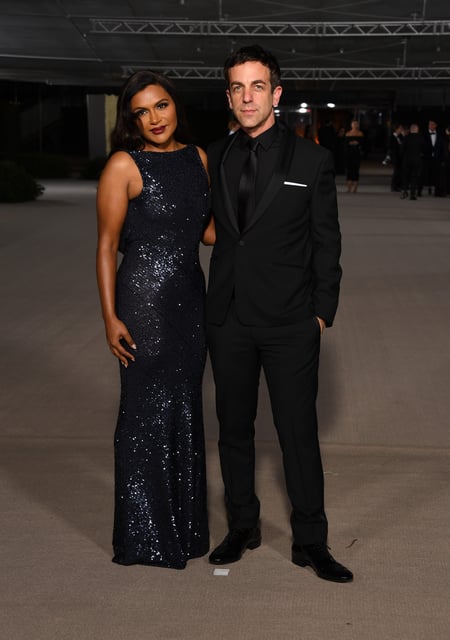 Mindy Kaling and B. J. Novak previously co-starred on "The Office."