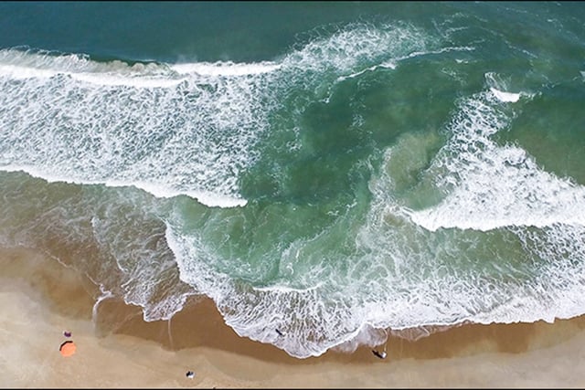 A rip current.