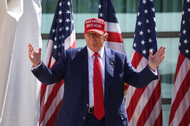 Former President Donald Trump