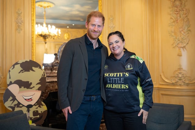 Prince Harry,The Duke of Sussex and Scotty's Founder Nikki Scott