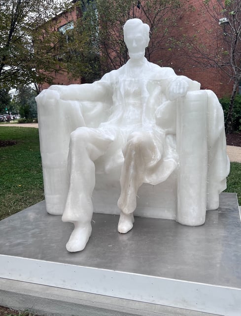 CulturalDC, a non-profit organization, had commissioned the 6-foot statue as a direct commentary on DC’s history of Civil War-era Contraband Camps, refugee camps that housed formerly enslaved and free African Americans.