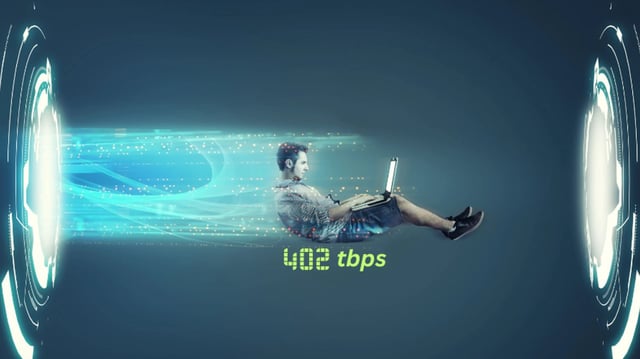 Japan's National Institute of Information and Communications Technology team set new world record for internet speed: insane 402Tbps.