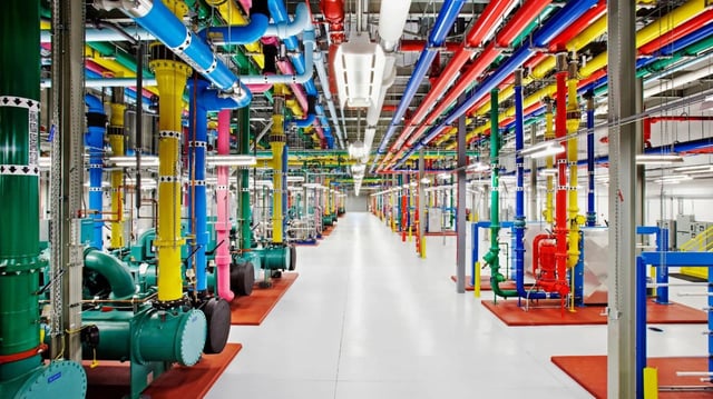 A Google data centre.