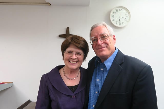 Rev. Steve Witte, right, and his wife Mary were vacationing with their children and grandchildren in Necedah last weekend. The missionary, two daughters, and three grandchildren died in a fire early Sunday.