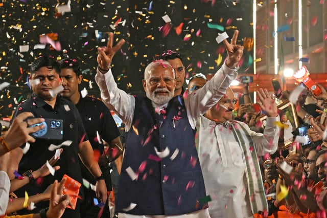 Narendra Modi’s motives for skipping the Shanghai Cooperation Organisation summit were unclear. The Indian prime minister had just won a tighter-than-expected election in June. Photo: AFP