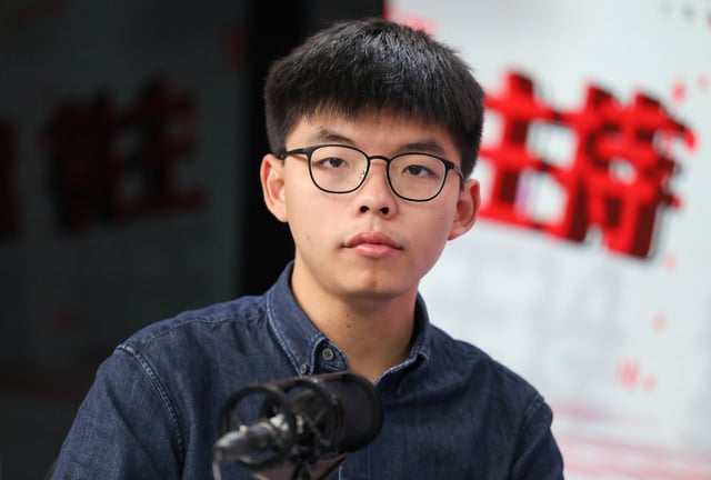 Joshua Wong hopes to be able to reform himself, his lawyer has told a court. Photo: Nora Tam