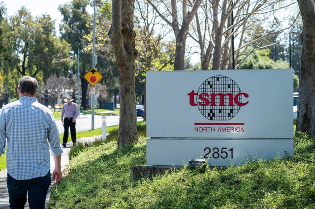 TSMC offices in San Jose, California, April 18, 2024. Photo: Bloomberg