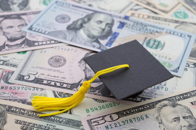 Student loan stock image