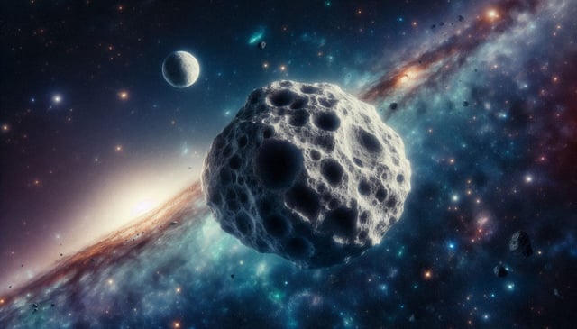 NASA managed to capture an awesome photograph of a massive asteroid that made a close approach with Earth, revealing a moon orbiting the space rock.