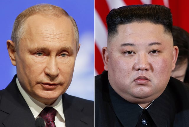 Vladmir Putin and Kim Jon Un