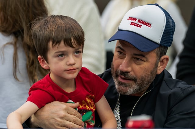 Jimmy Kimmel and son Billy Kimmel