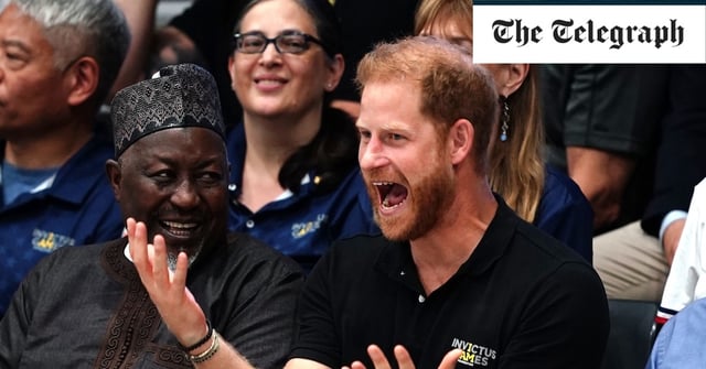 Duke of Sussex founded the Invictus Games to aid the rehabilitation of injured and sick veterans