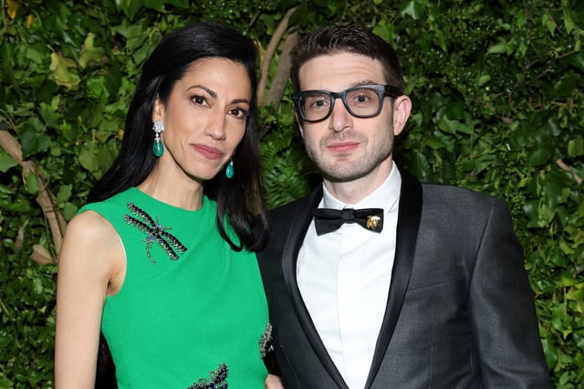 Huma Abedin and Alexander Soros attend the 2024 Met Gala on May 6 in New York City.