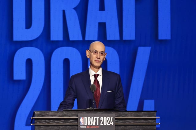 Adam Silver 2024 NBA Draft