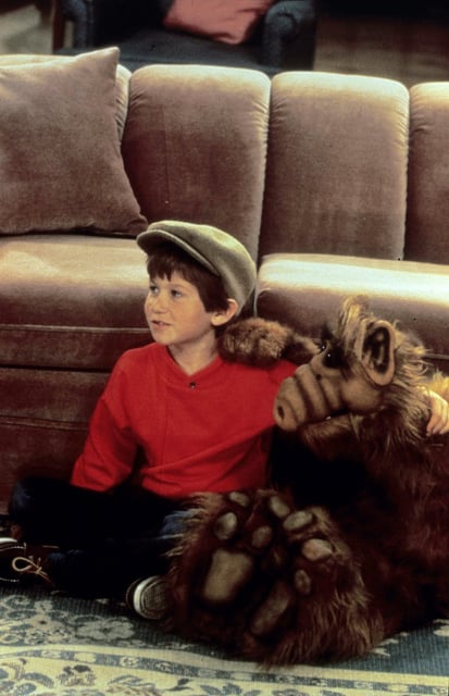 Benji Gregory as a child on the show "ALF."